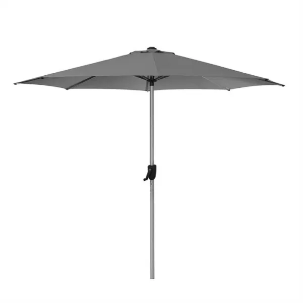 Cane-Line Sunshade parasoll m/krank - Ø 300 cm - Antrasitt